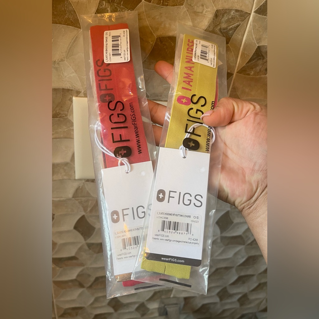 Brand New Figs Elastic Bands Price Is For Each Piece Or Band